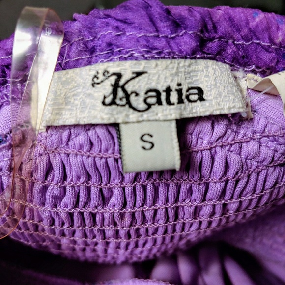 Colorful Strapless Summer Dress 👗 - Picture 3 of 3